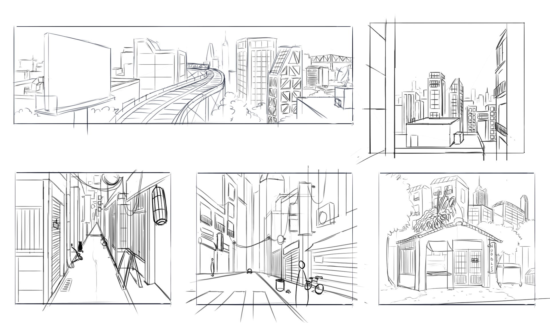 Background sketches