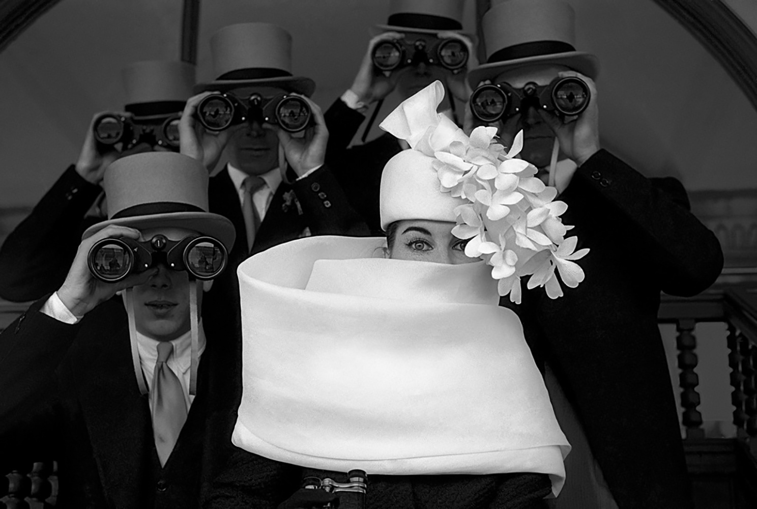 Paris Givenchy Hat B, Parigi, 1958 - Frank Horvart
