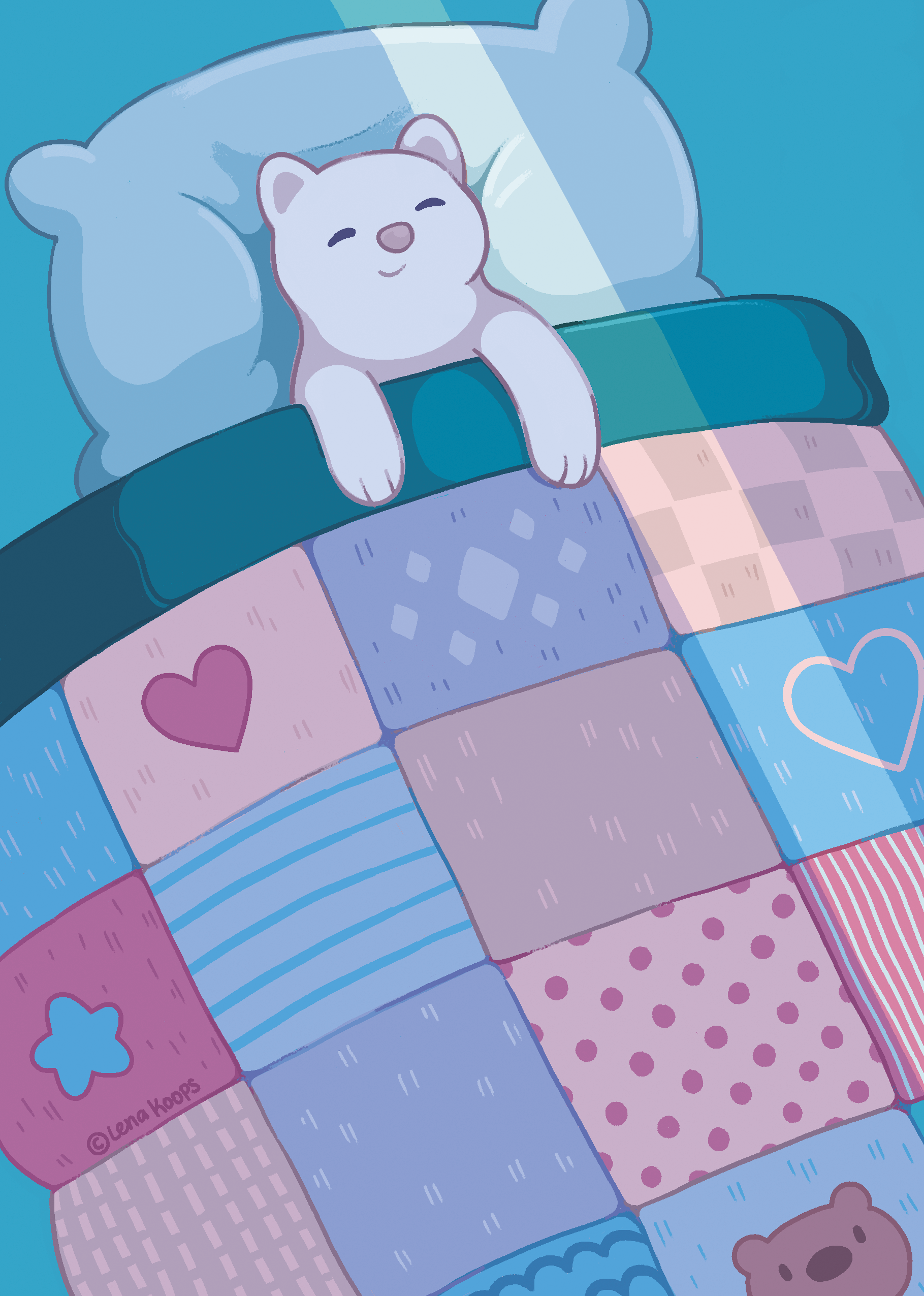 Gemütlicher Morgen - Freie Illustration