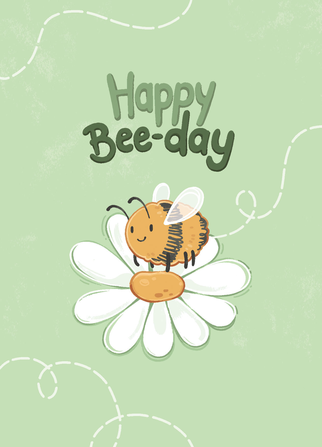 Postkarten Illustration