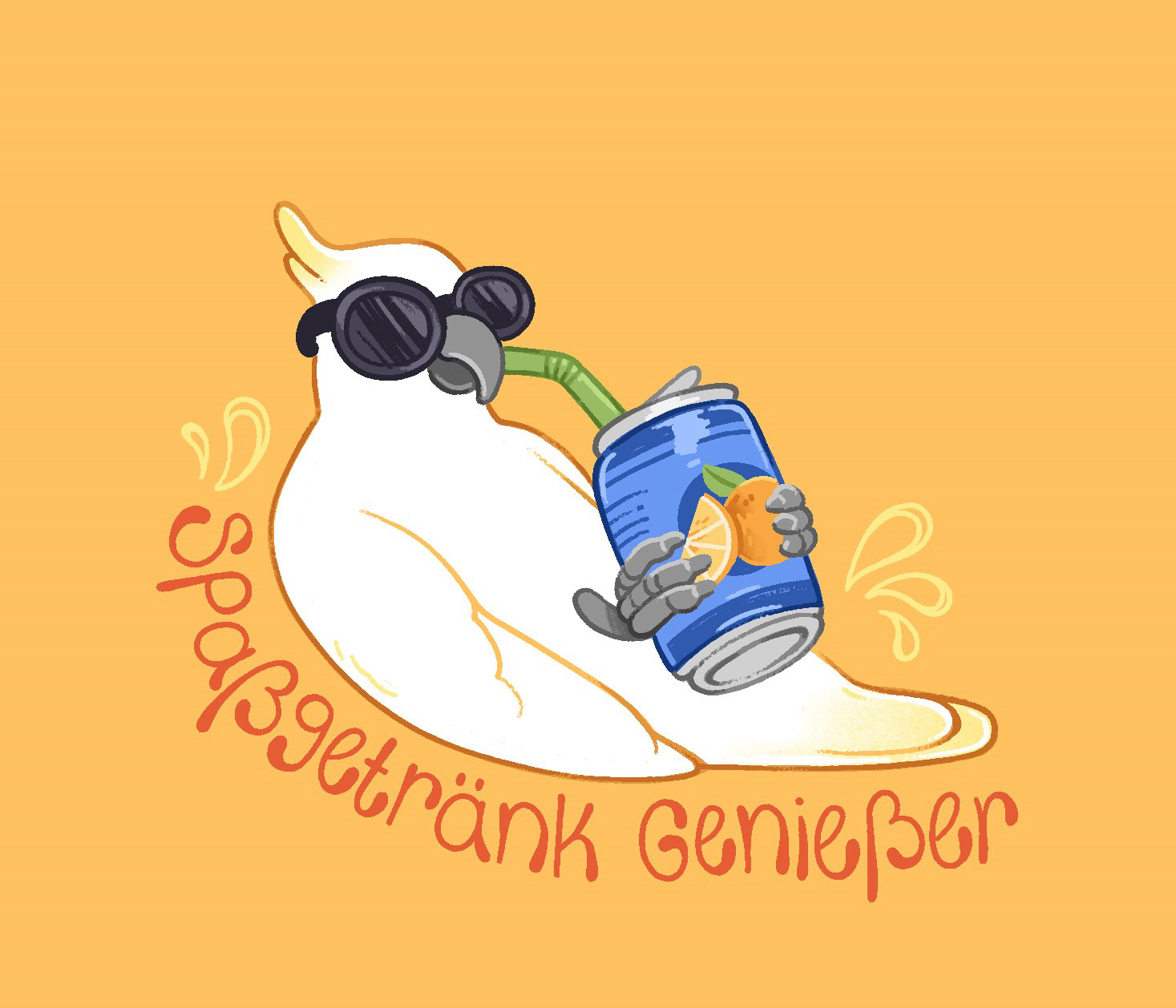 Spaßgetränke Genießer - Freie Illustration