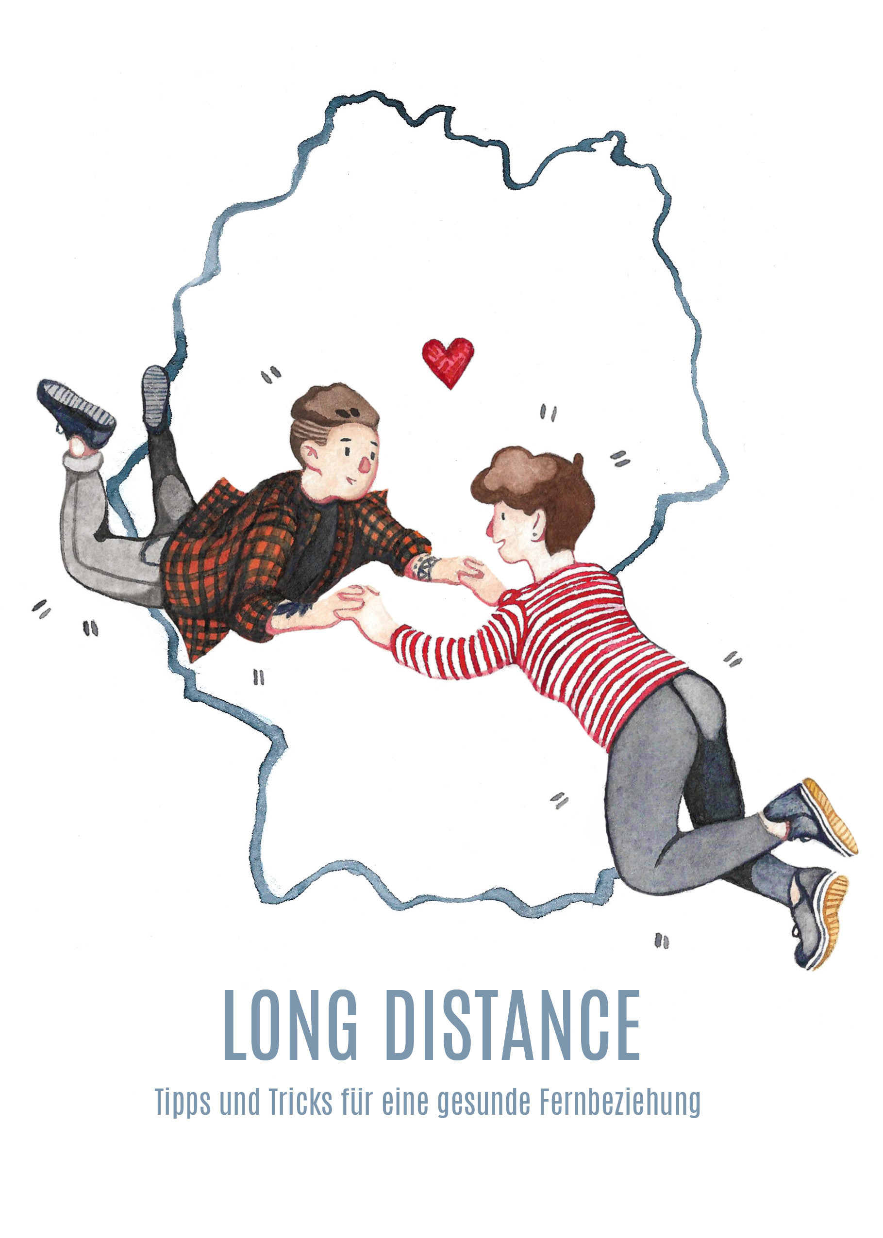 Long distance Zine über Fernbeziehungen