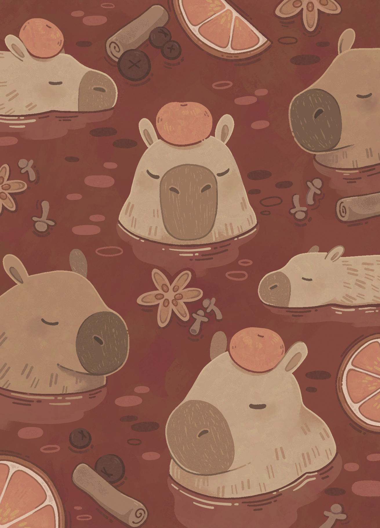 Postkartenillustration