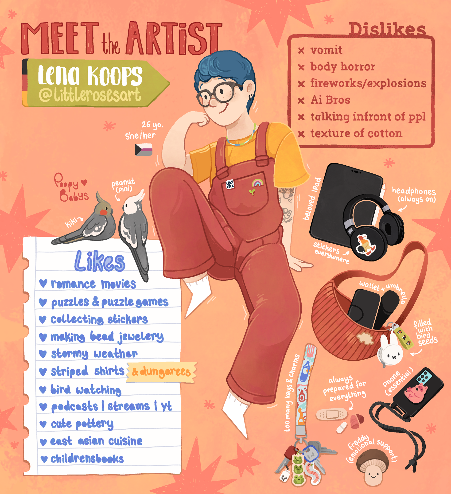 Steckbrief - freie Arbeit