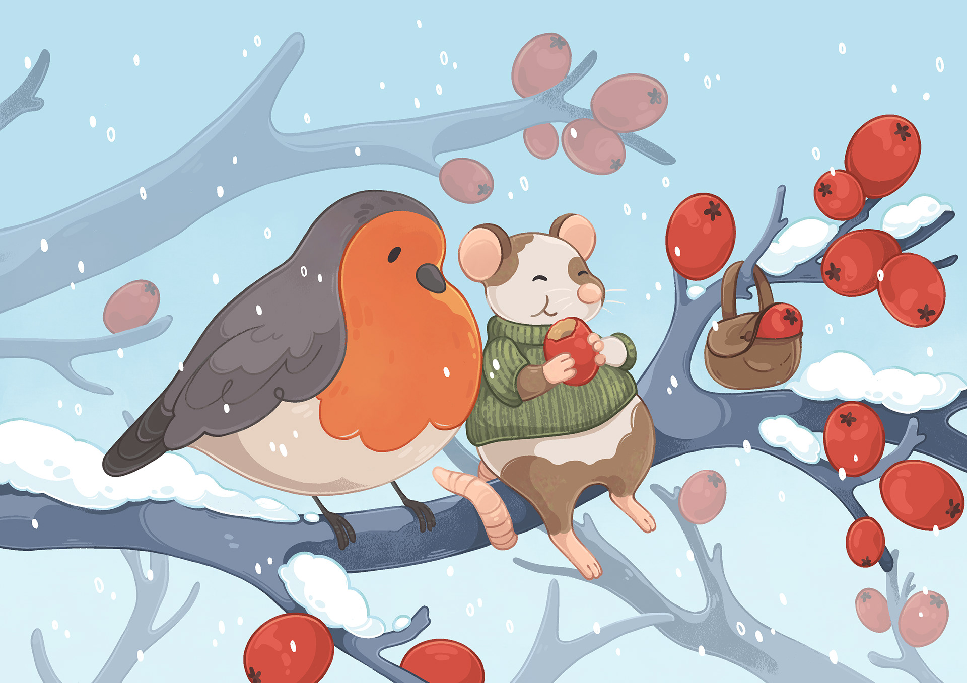 Kalender Illustration - Gruppenprojekt