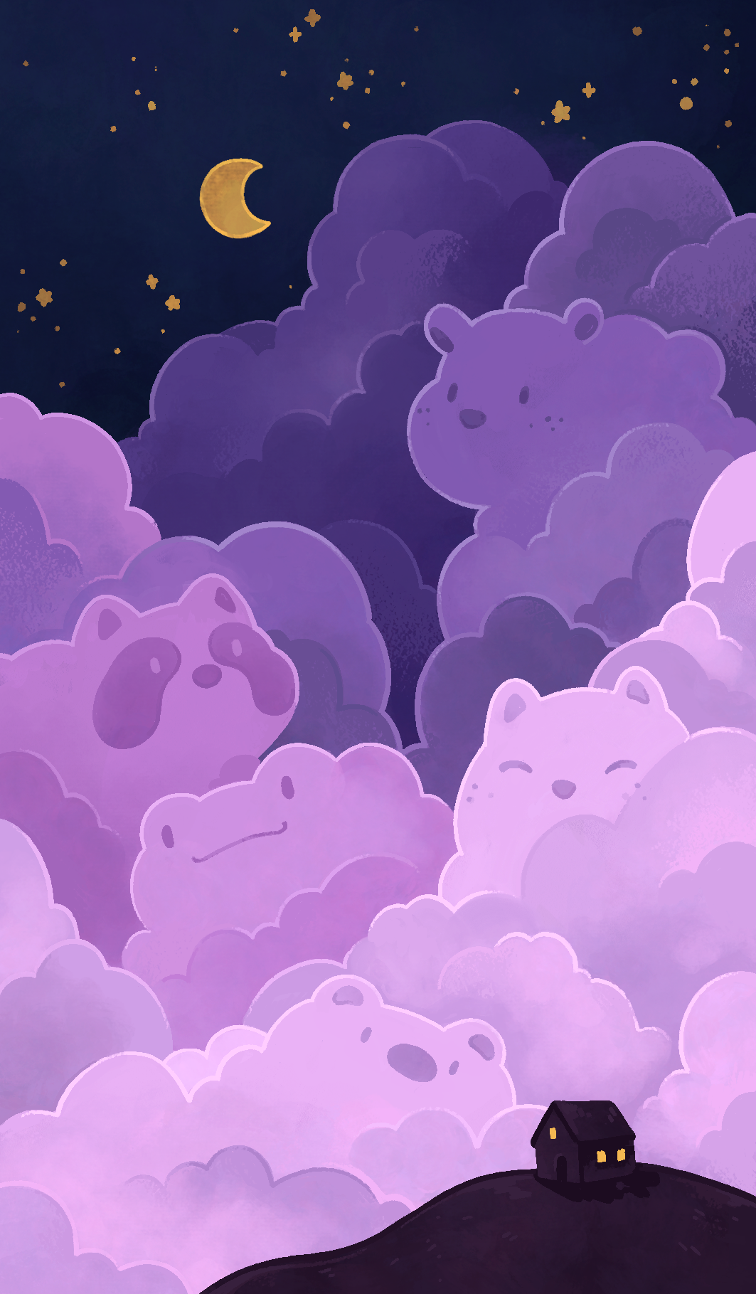 Wolkentiere - freie Arbeit