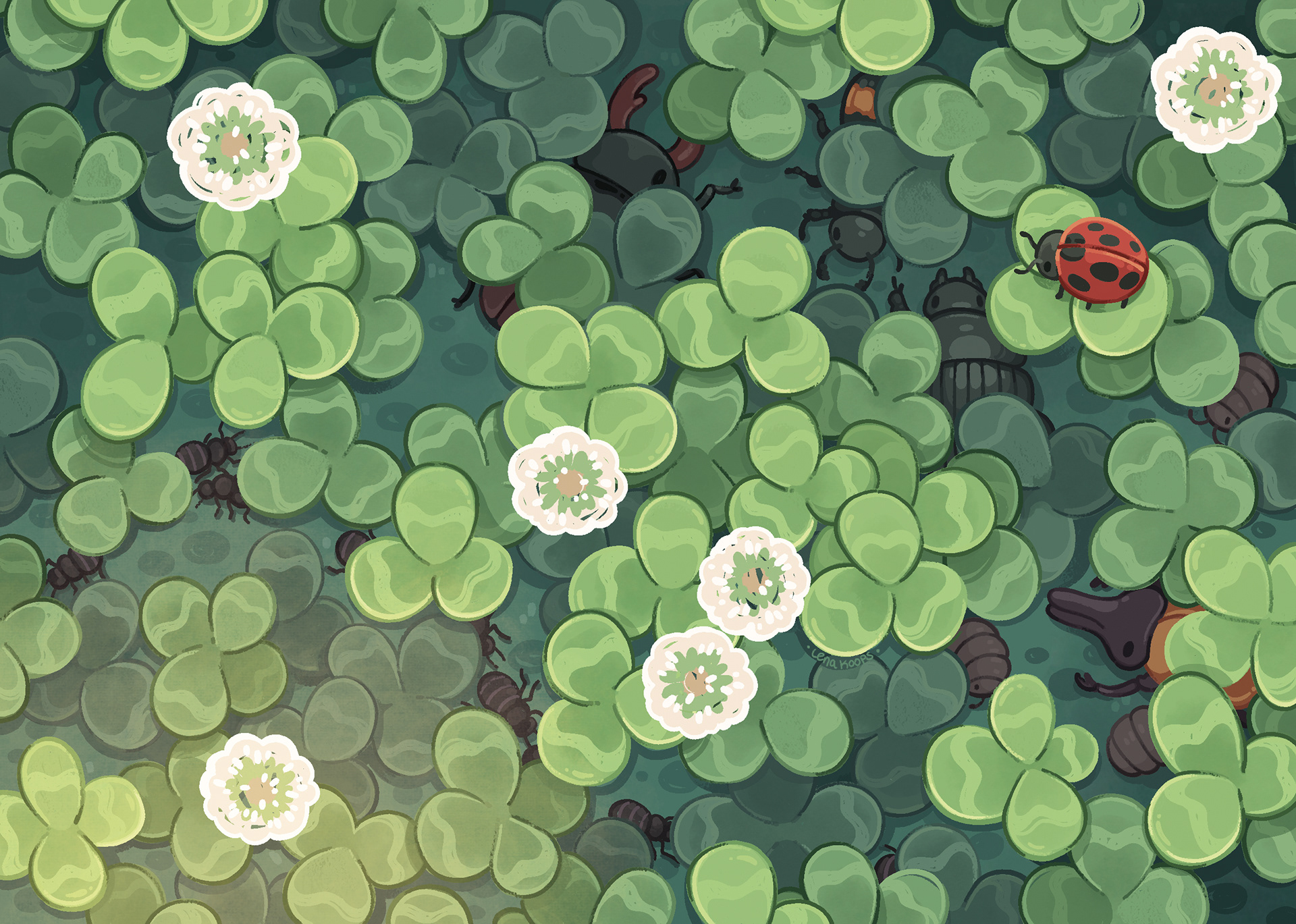 Bug Buddies - freie Arbeit