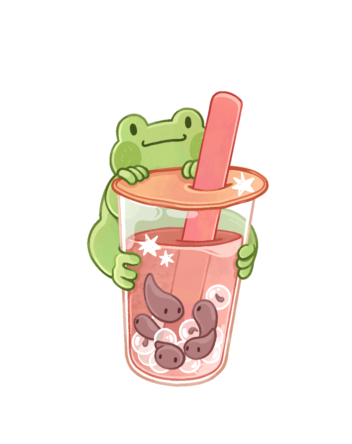 Boba Frosch - freie Arbeit