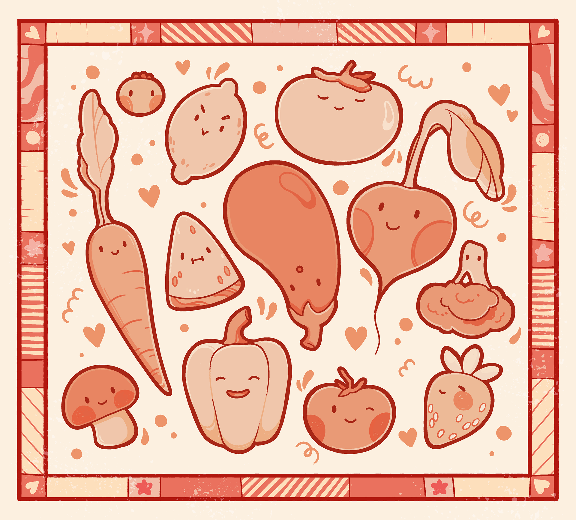 Freche Früchte - freie Arbeit