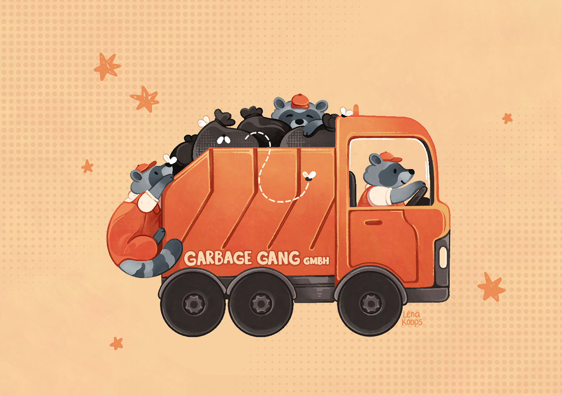  Garbage Gang- freie Arbeit
