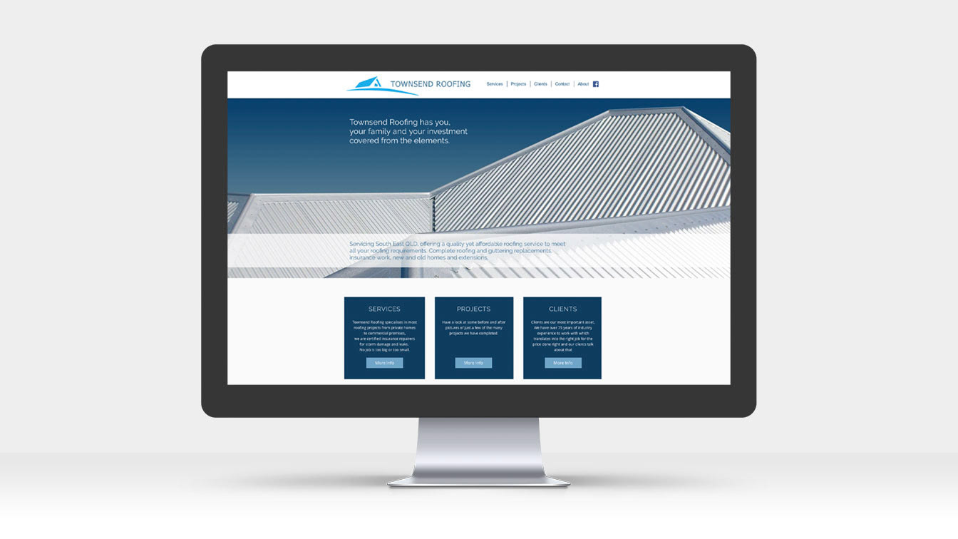 Townsend Roofing - Website