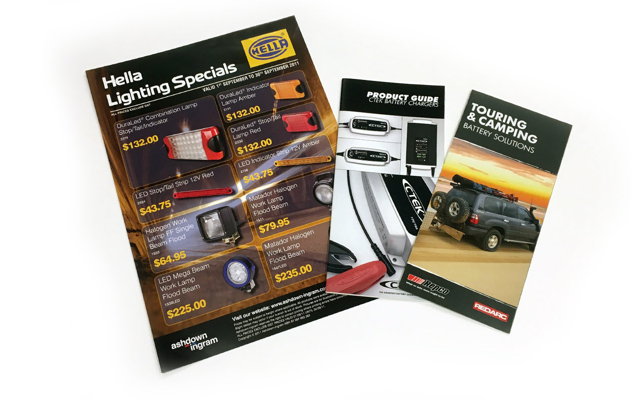 Ashdown-Ingram - Product Flyers and Brochures