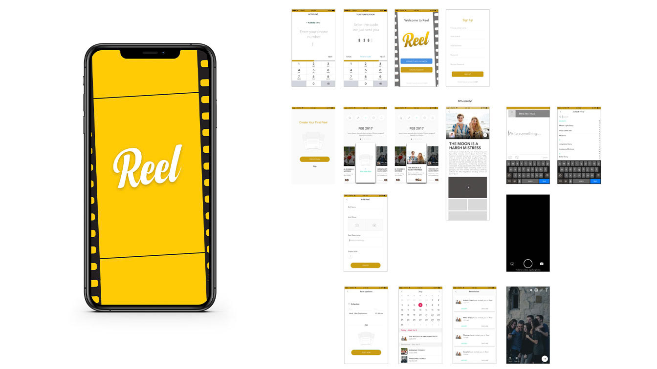 Reel App - UX/UI Development