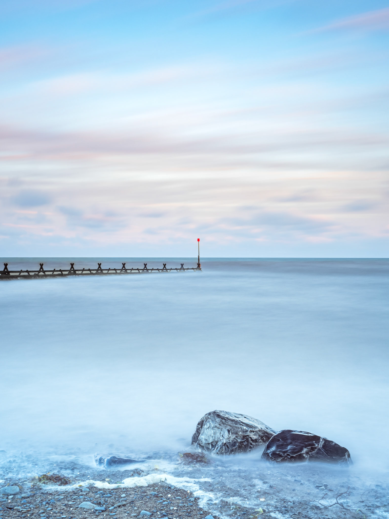Groyne Marker, Aberaeron