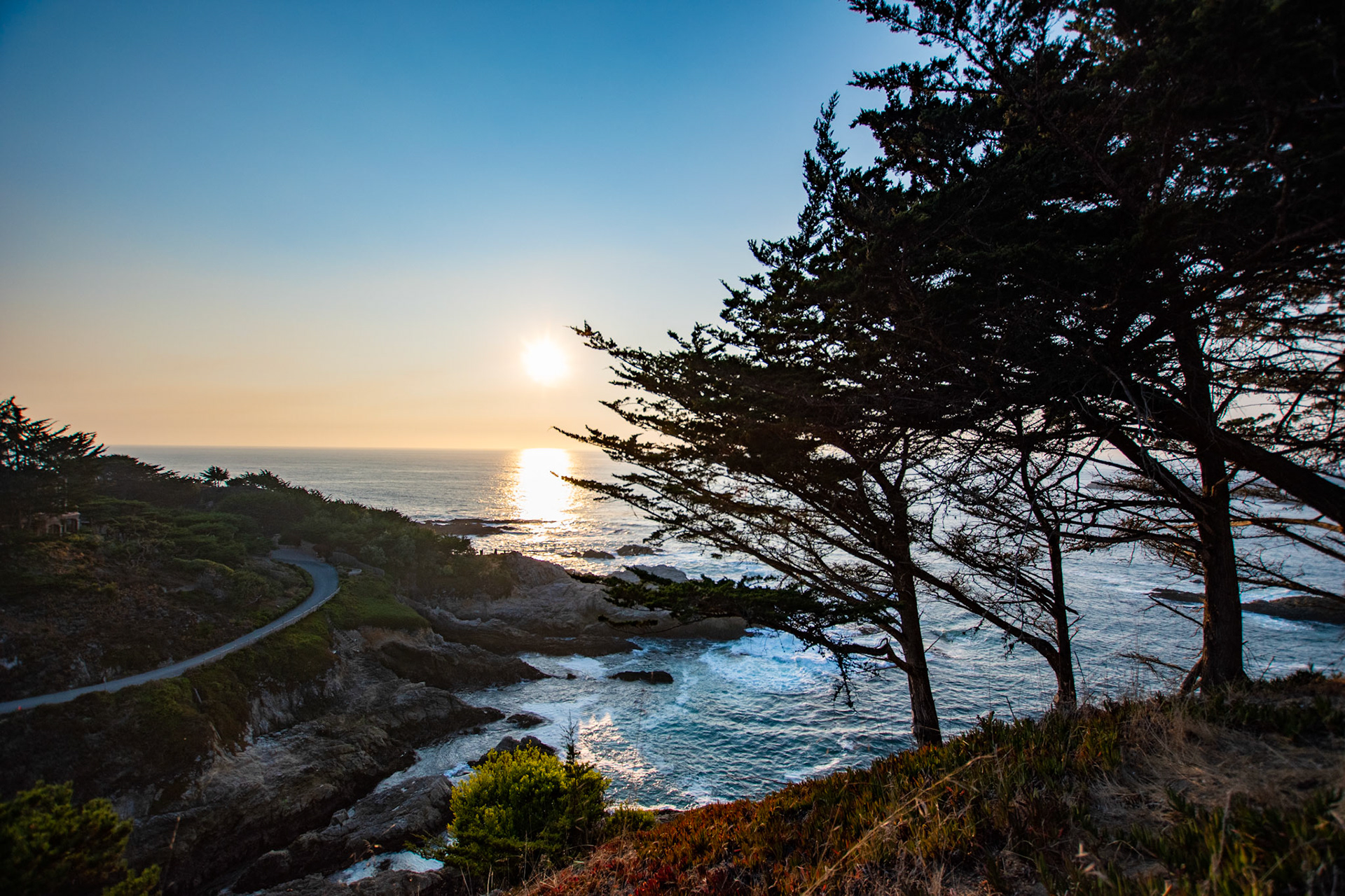 Pacific Ocean in Monterey, CA
