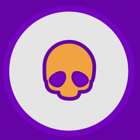 Skull Path Animation