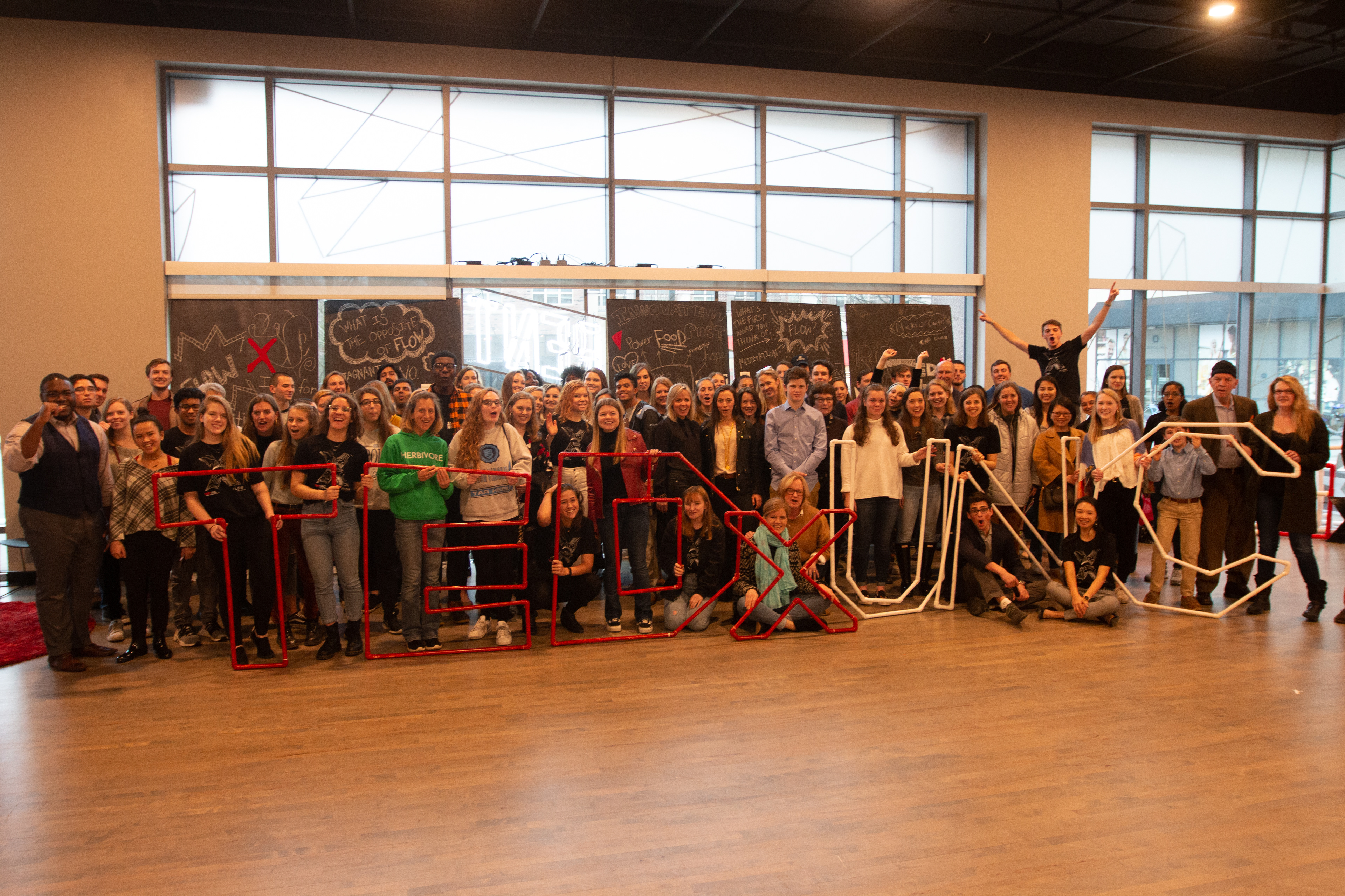 During the intermissions, the TEDx committee organized different breakout activities for audience members to participate in and interact with each other and the speakers.
