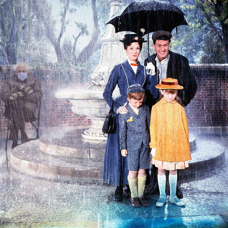 Bernie Sanders Meme : Mary Poppins