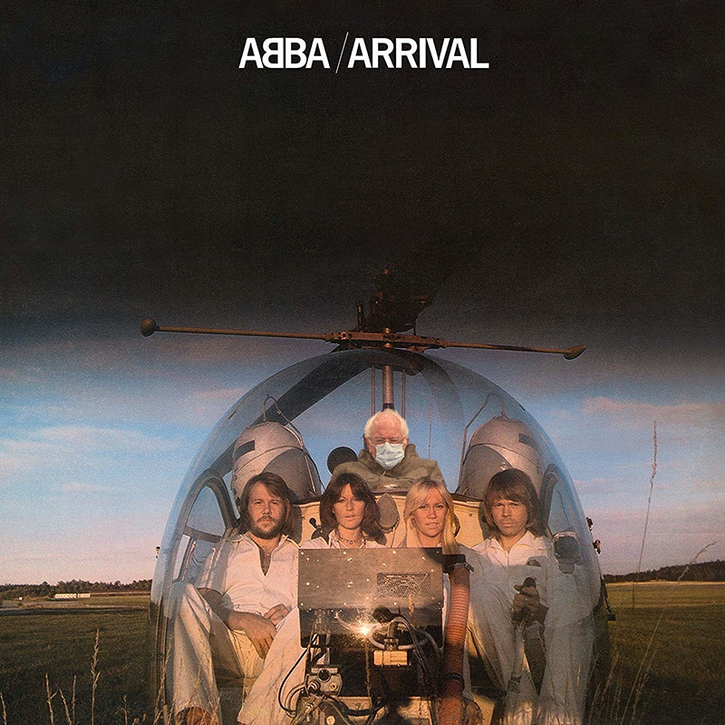 Bernie Sanders Meme : Abba