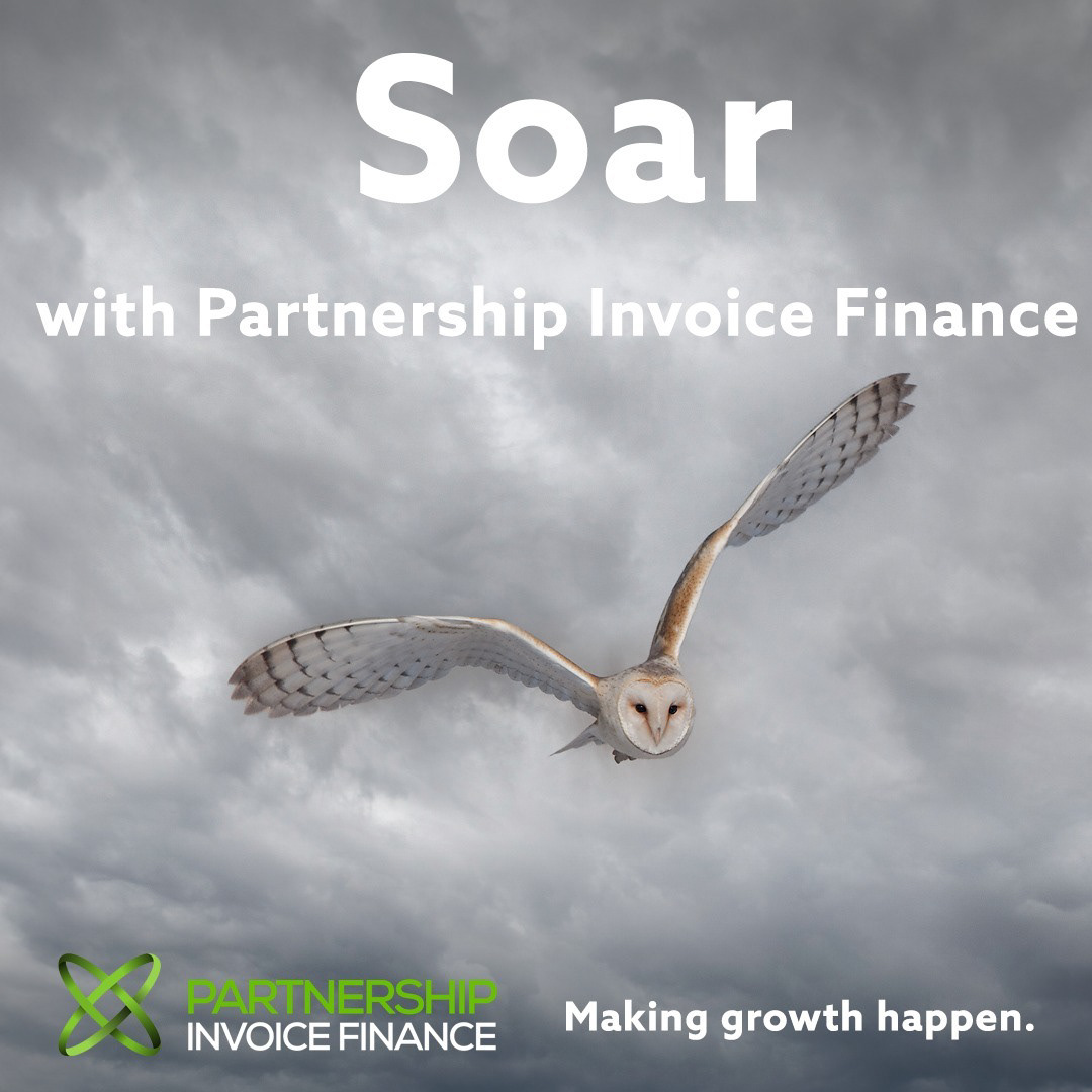 Social Media Post for Partnership Invoice Finance.
