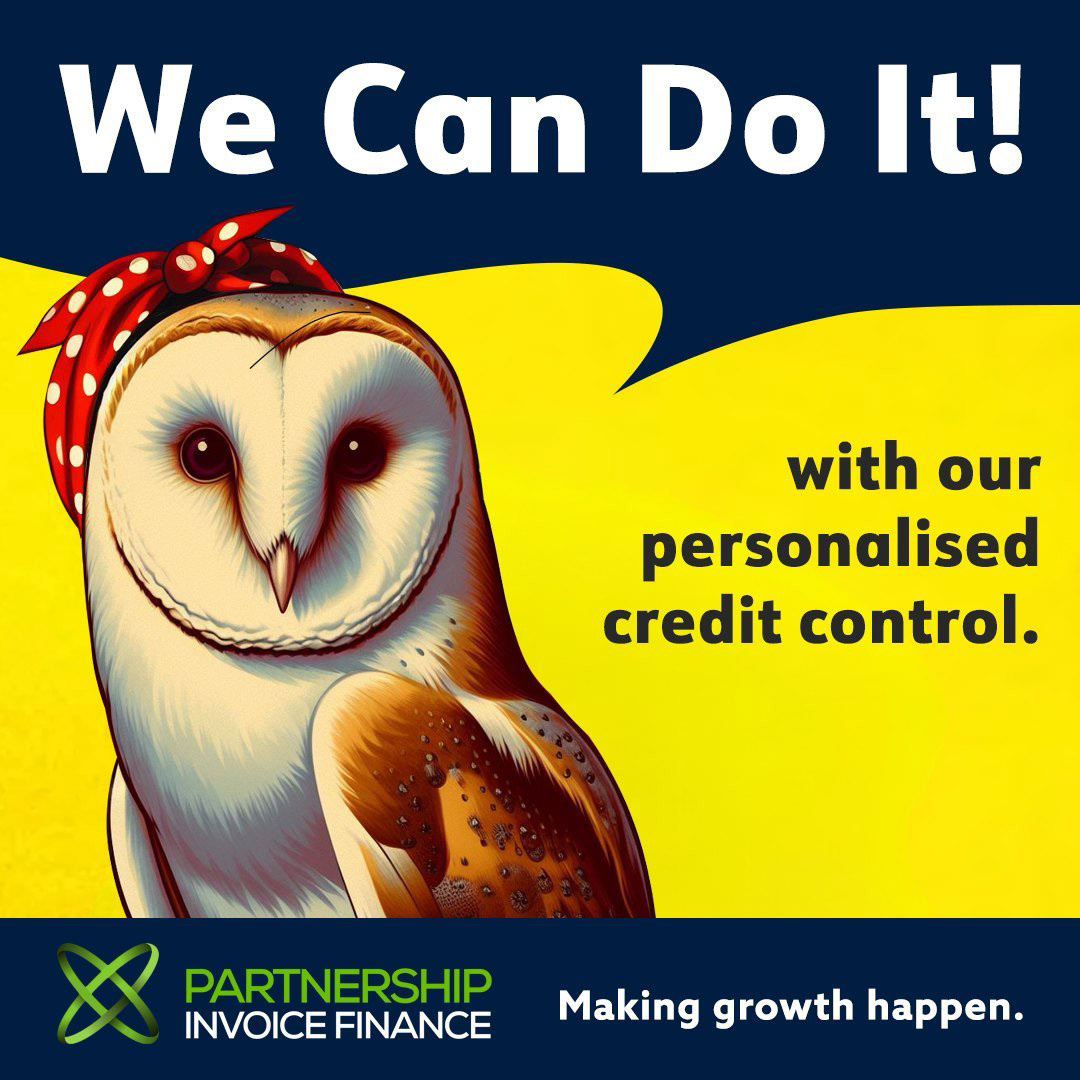 Social Media Post for Partnership Invoice Finance.
