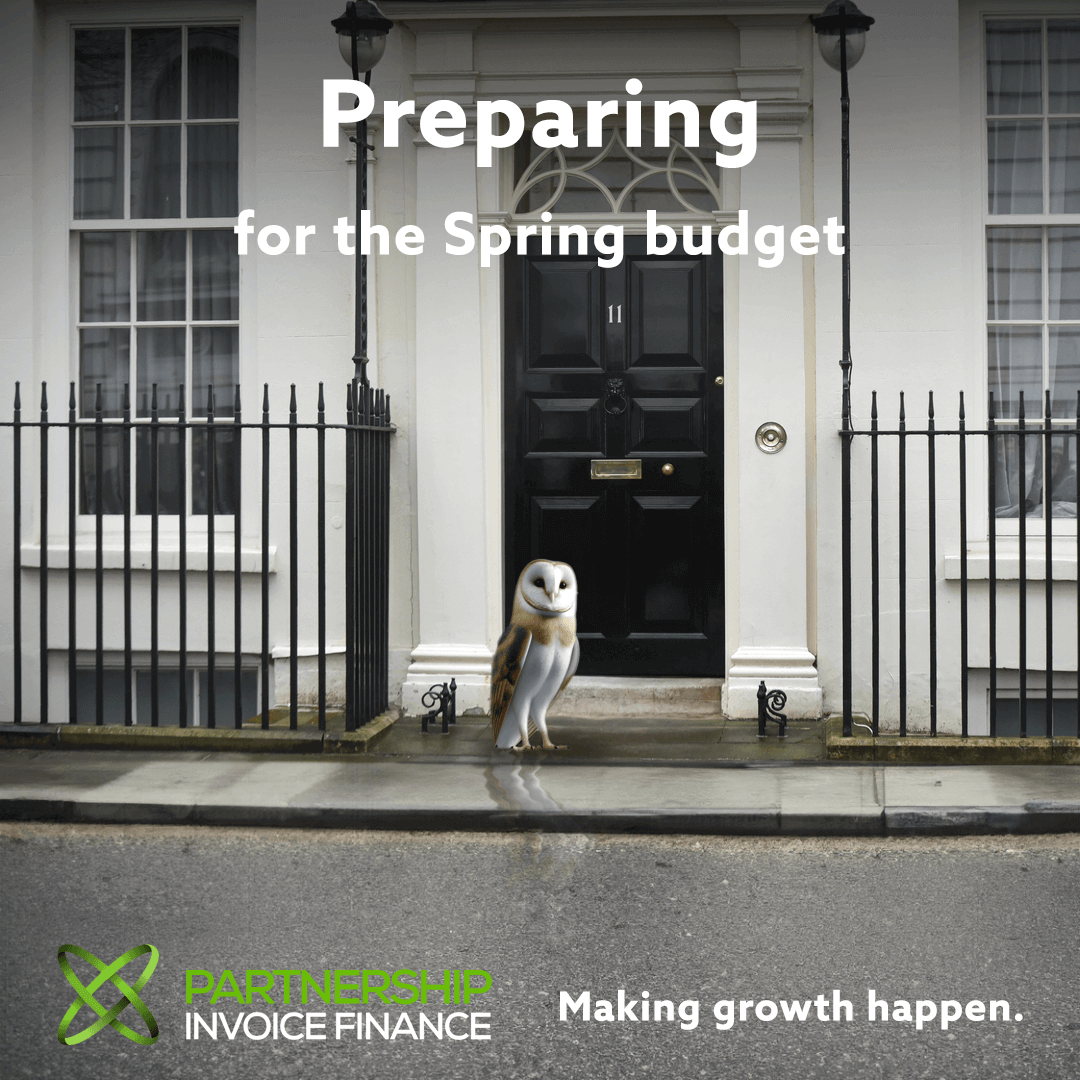Social Media Post for Partnership Invoice Finance.
