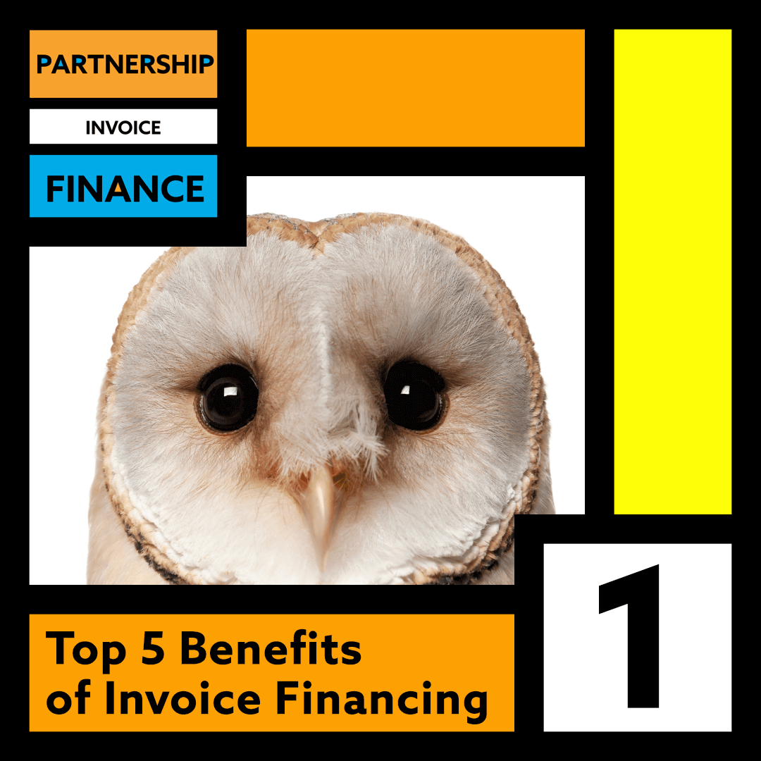 Social Media Post for Partnership Invoice Finance.