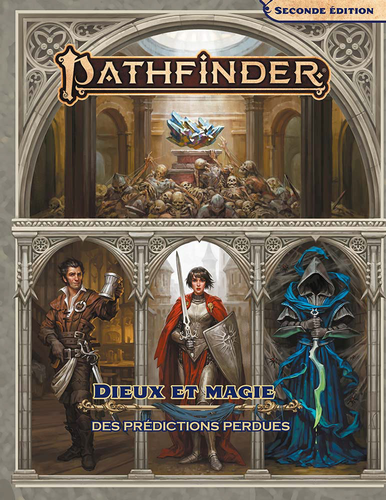 La première maquette que j'ai réalisée pour la seconde édition de Pathfinder.