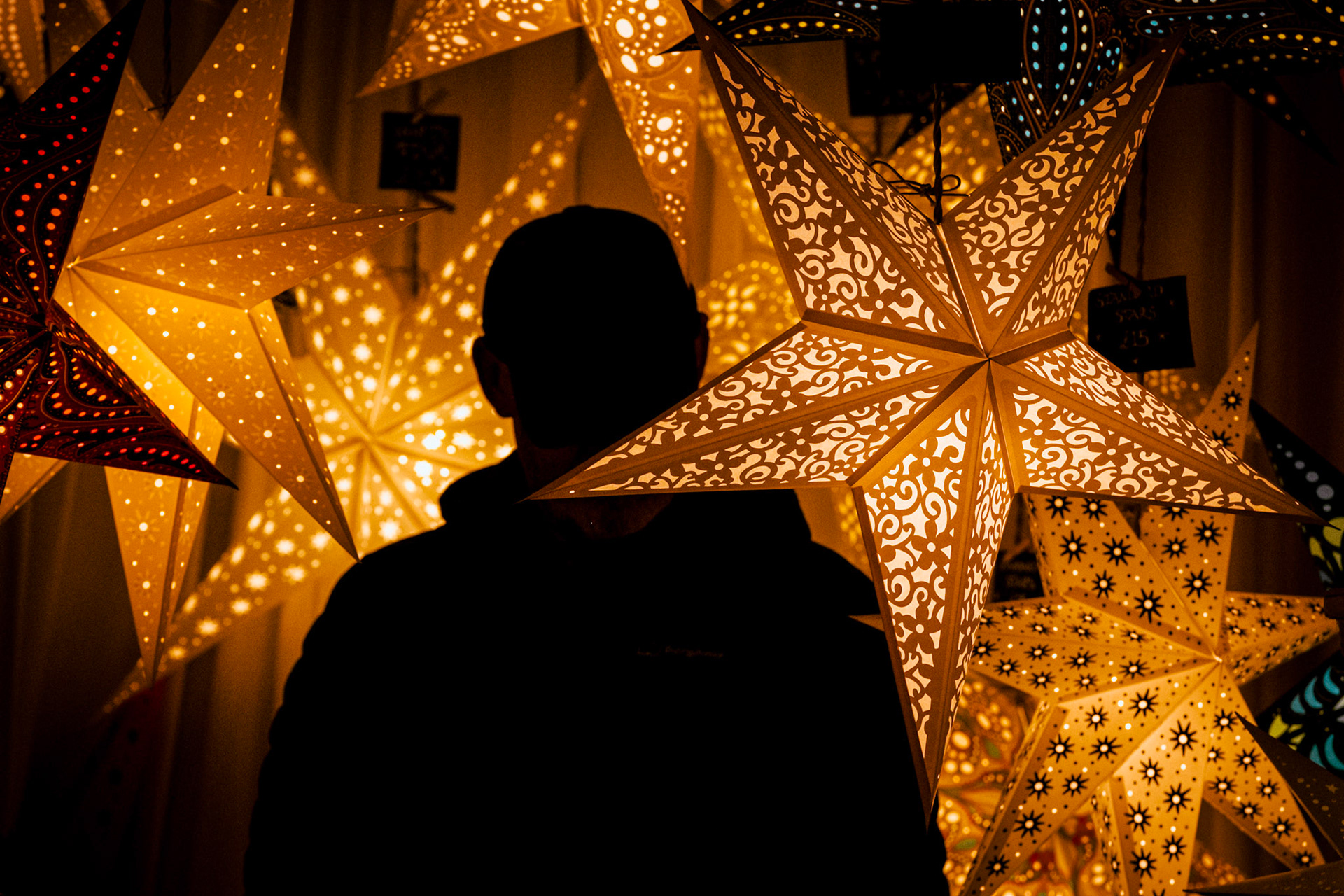 In the stars silhouette