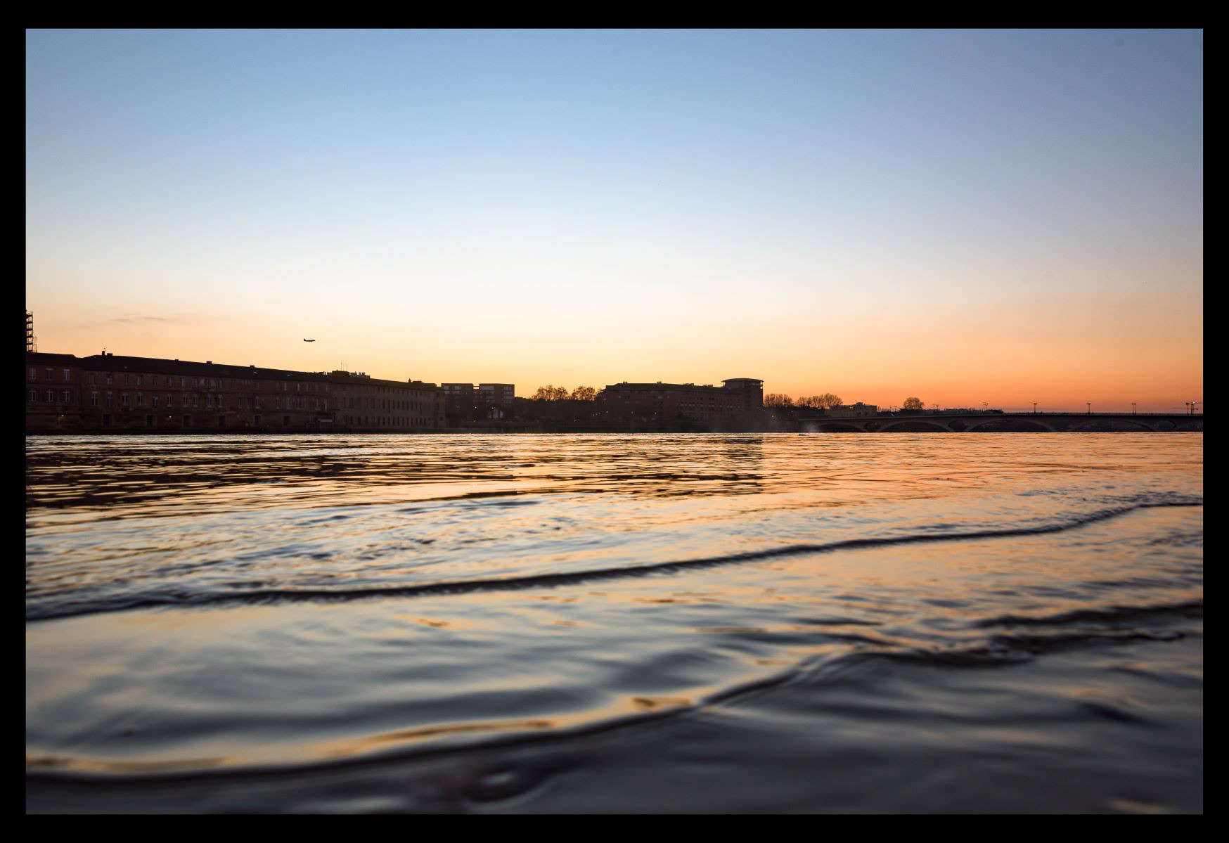 Berges après inondation - Toulouse