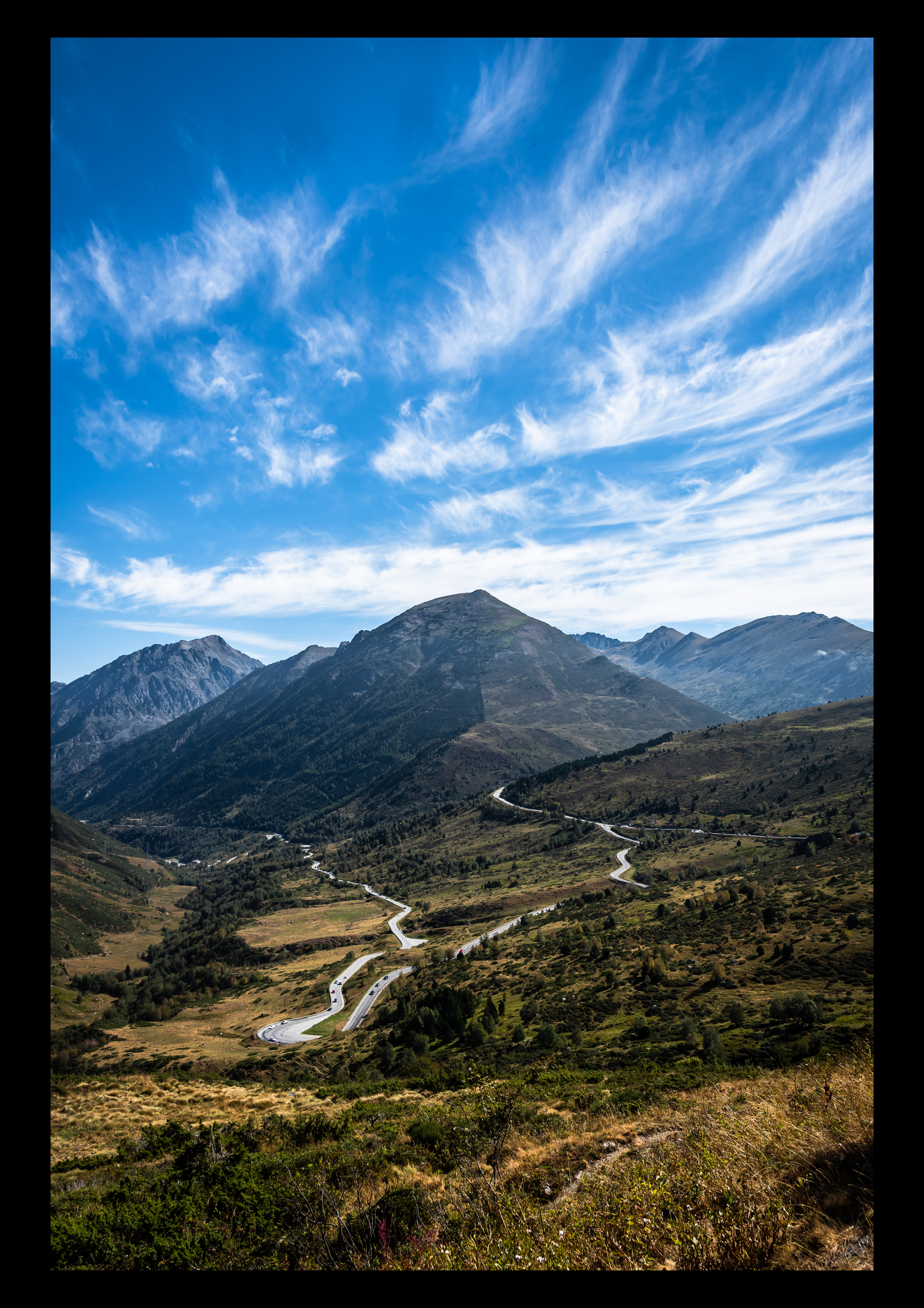 Vue sur les Pyrénées - Andorra