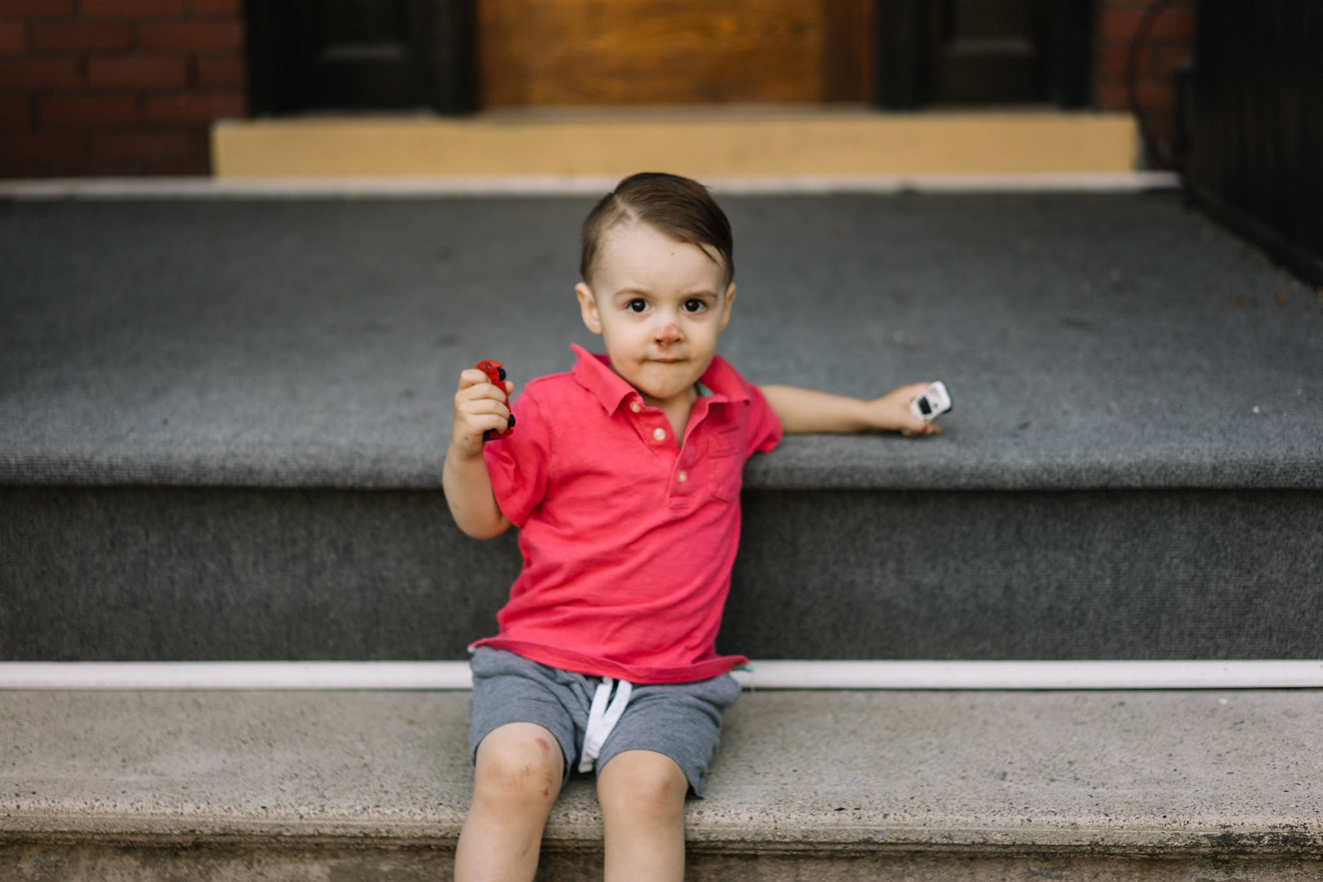 165/365 Stairs: 1, Nose: 0