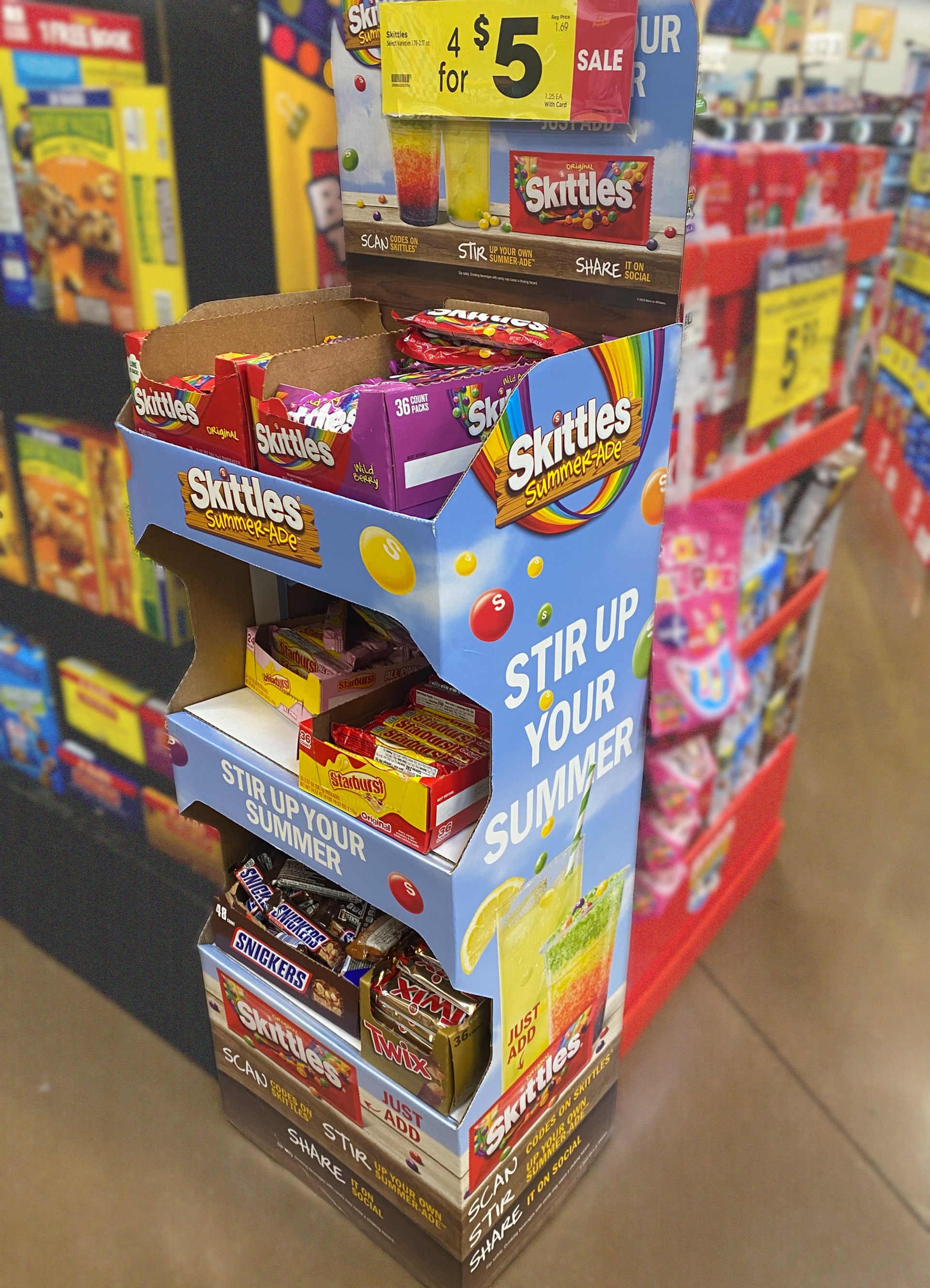 SPA A TRG COMPANY - Display design in Kroger 2023