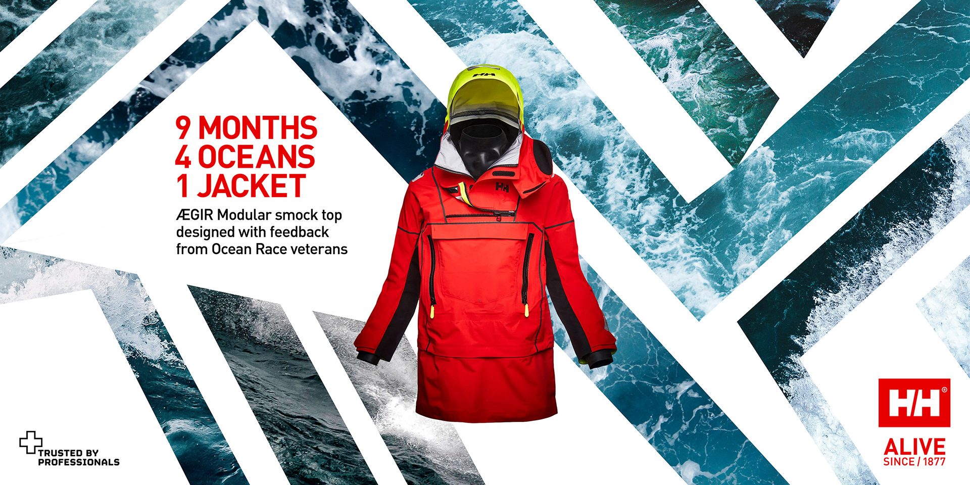 Helly Hansen SS21 Key Visual — Aeigir Modular Smock