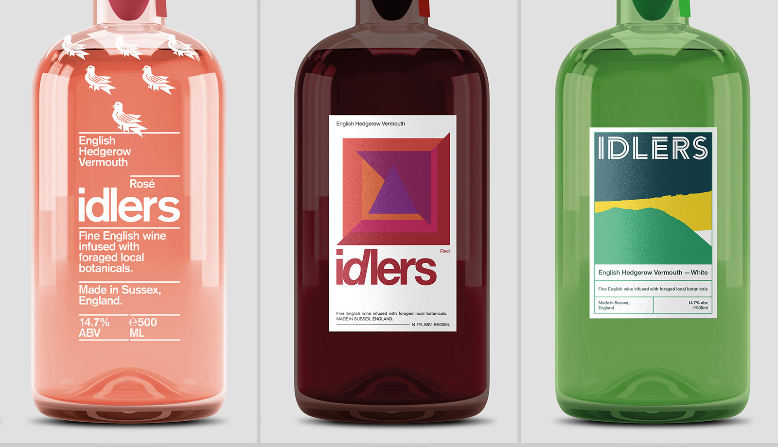 English Hedgerow Vermouth — Branding Concepts — Idlers