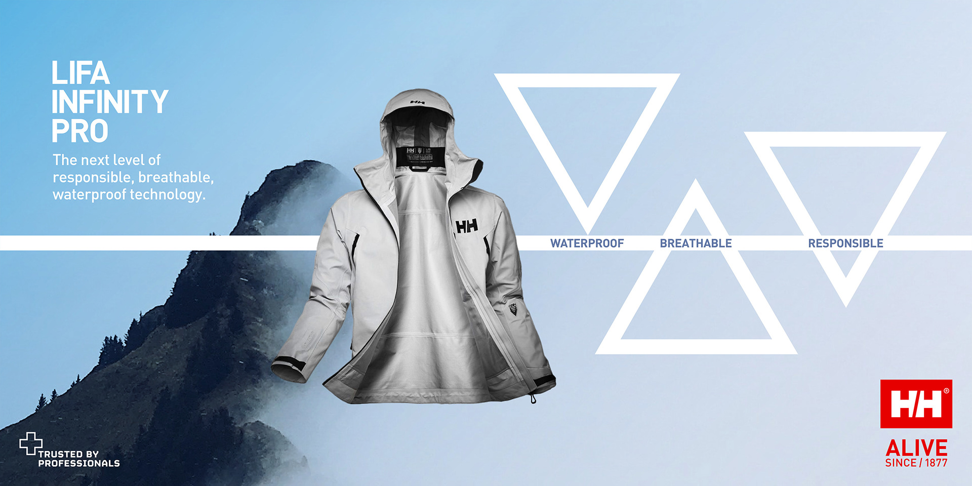 Helly Hansen SS21 Key Visual — Lifa Infinity Pro