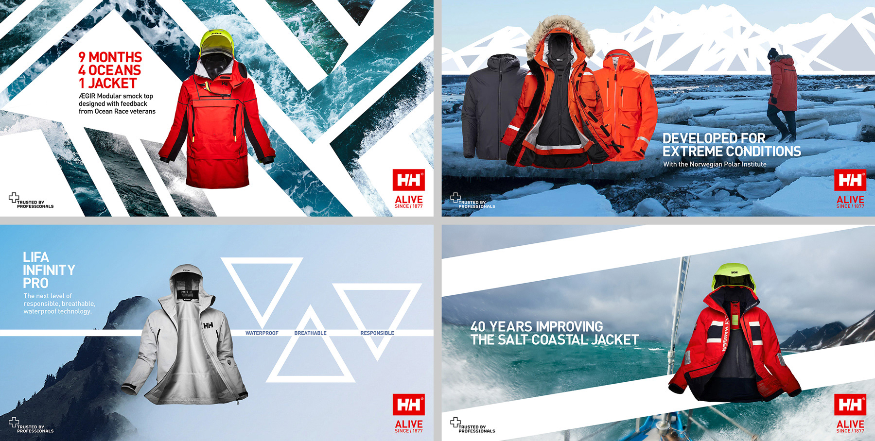Helly Hansen SS21 Key Visuals