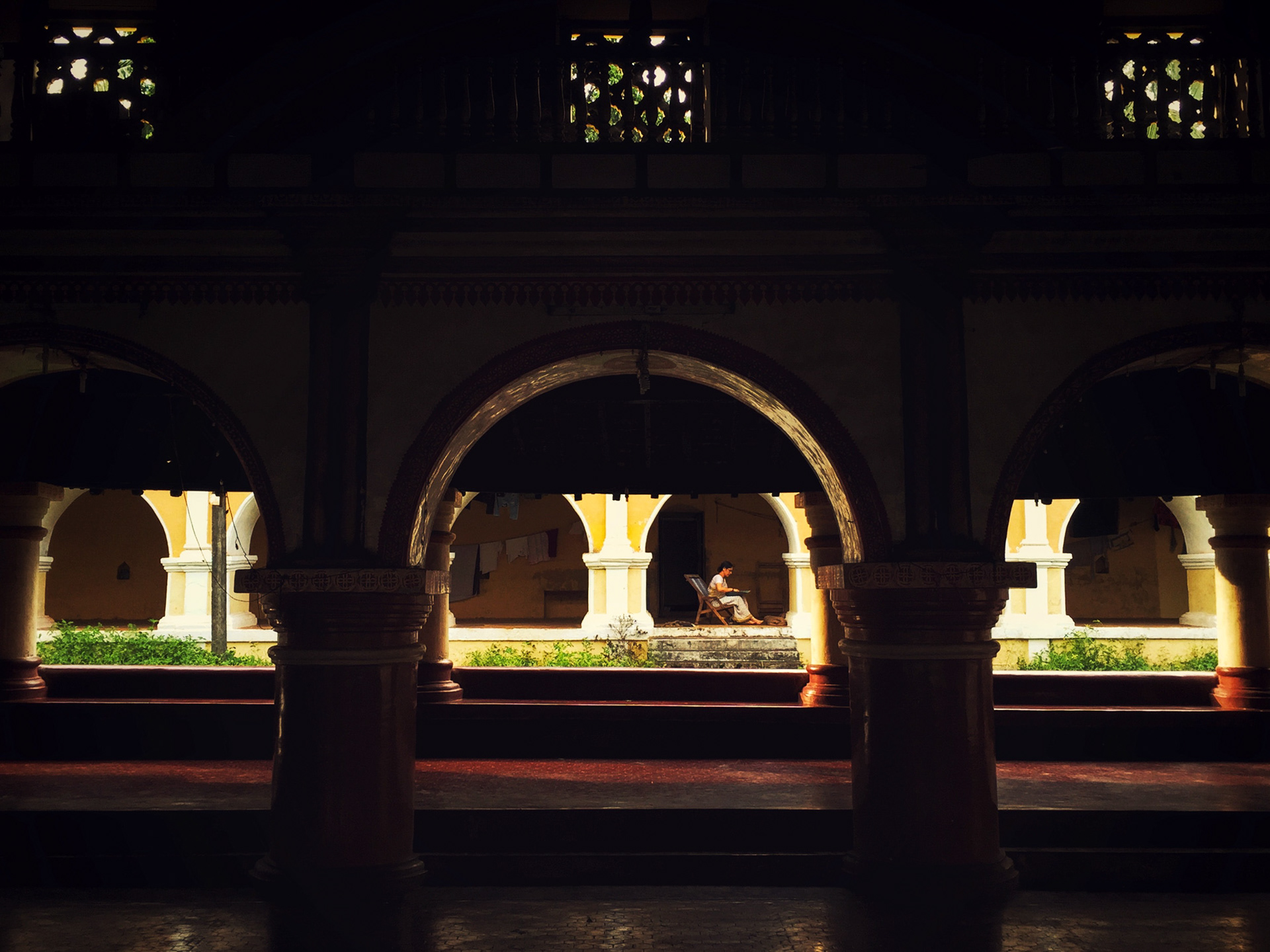 Temple Visit. Goa, 2015
