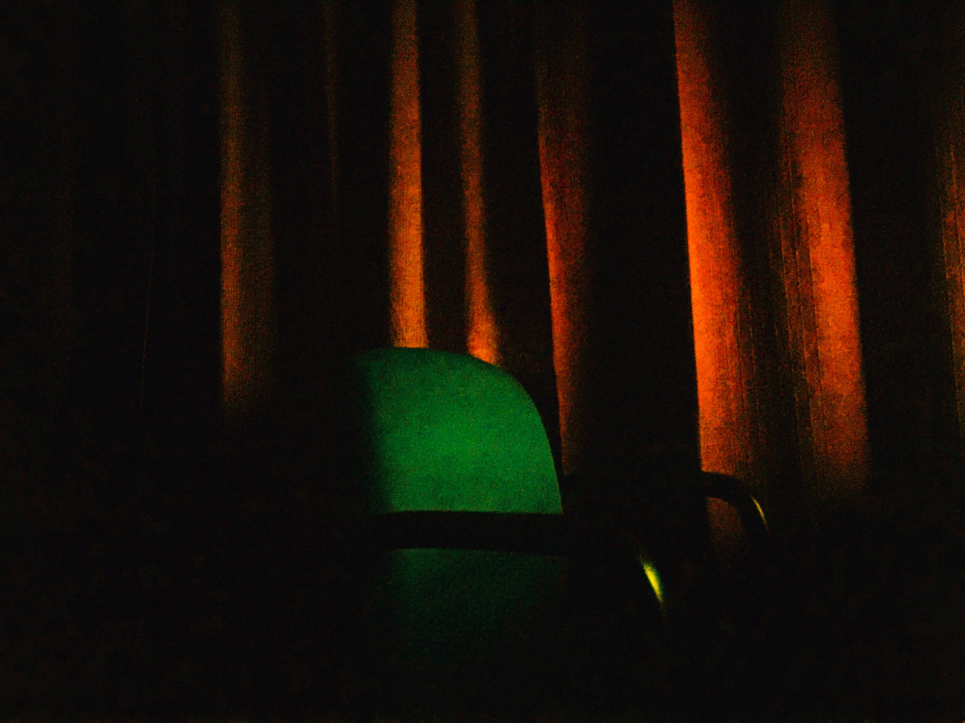 Curtain and Chair. Goa, 2016