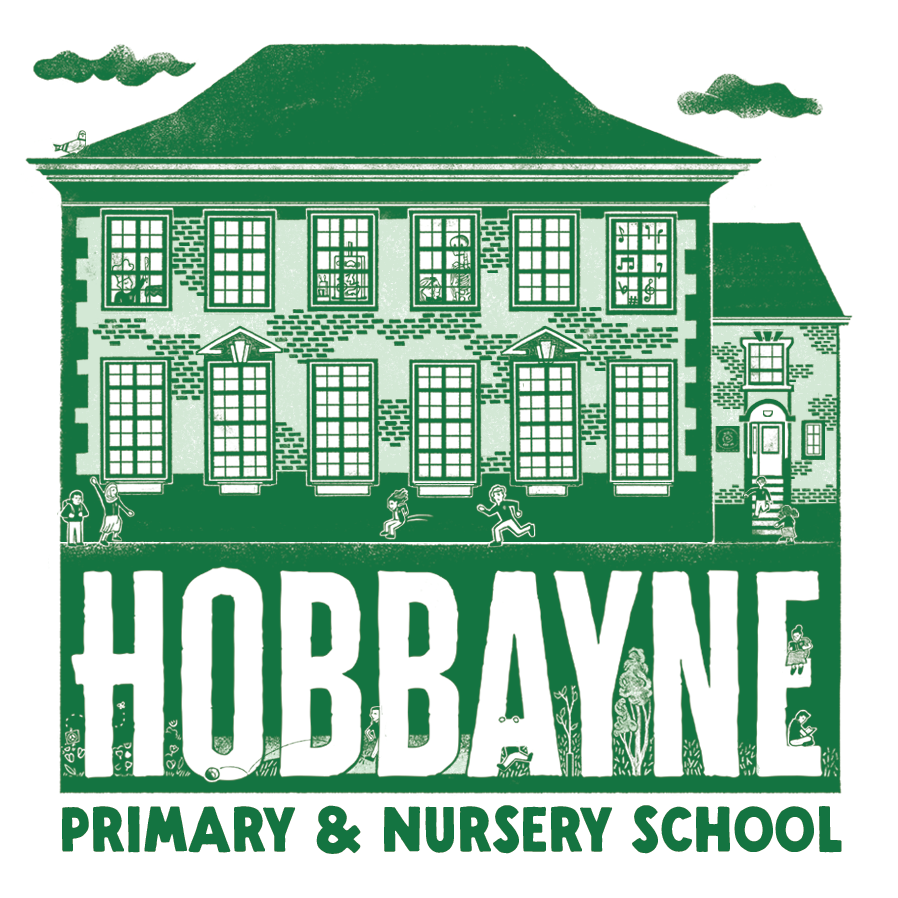 HOBBAYNE PRIMARY SCHOOL | Design used to create merch to raise money for the school via the PTA.
