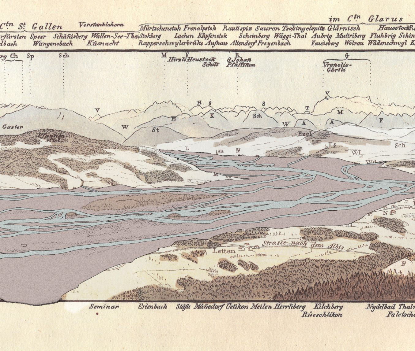 experimental Ice Age landscape