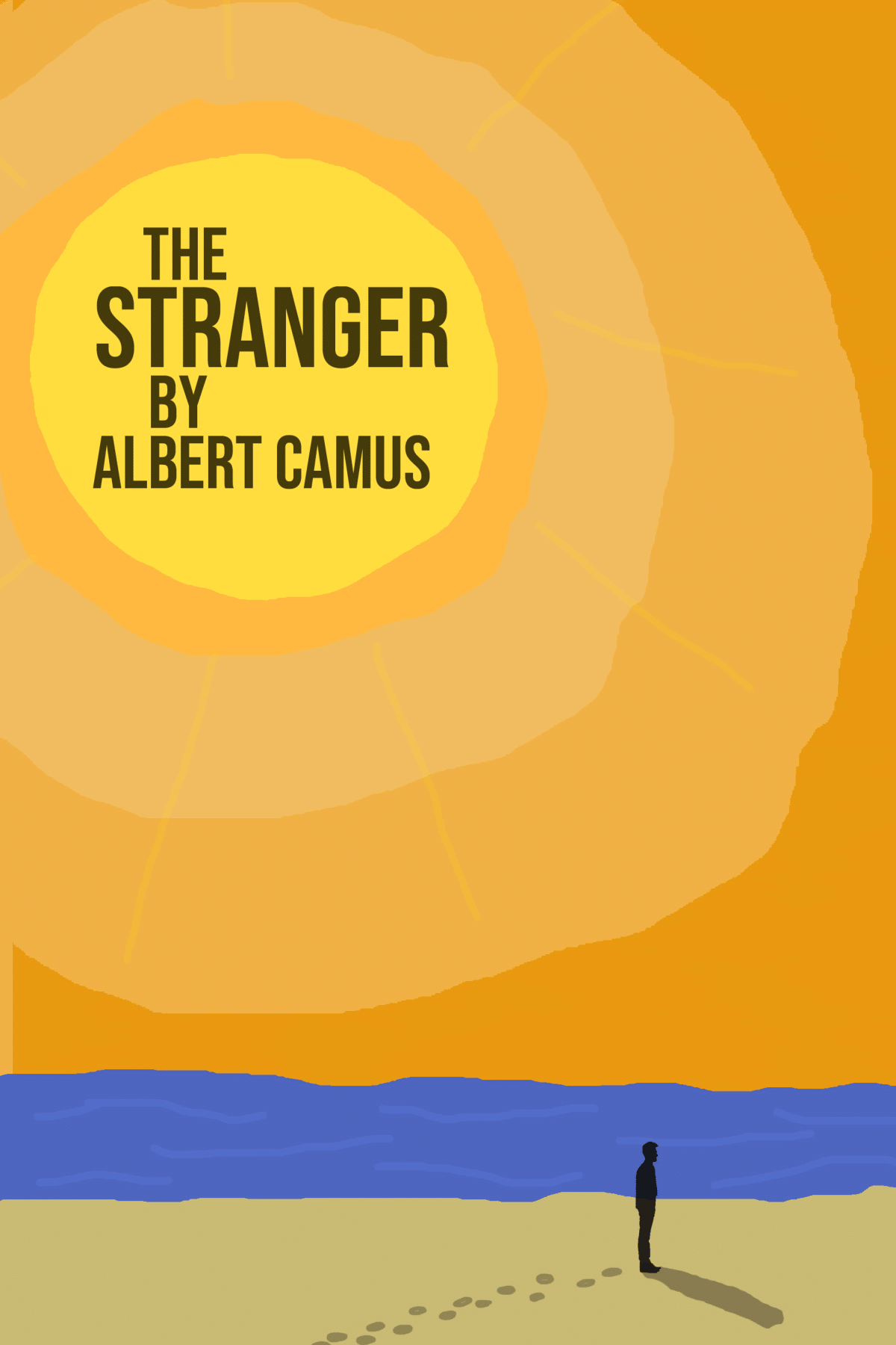 Ashir Ahmed - Albert Camus "The Stranger" Alternate Cover