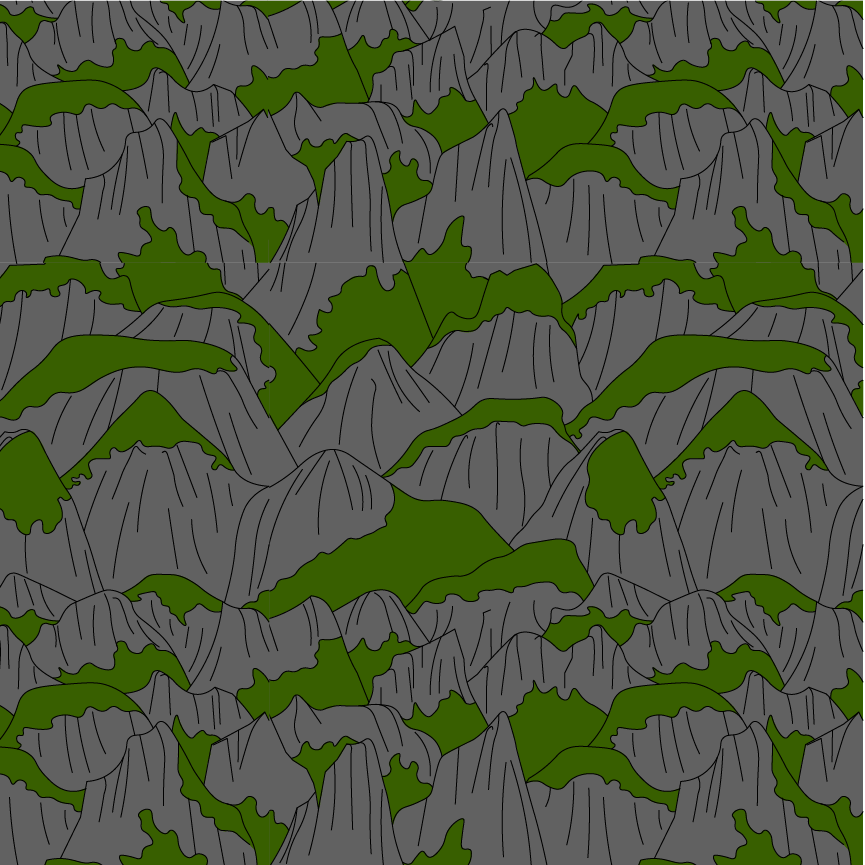 16" x 16" Vector Repeat Pattern