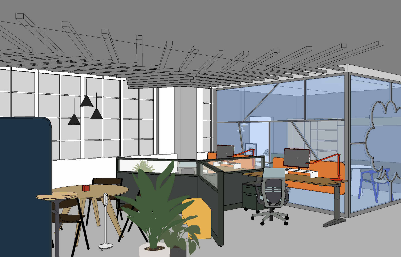 Part 3: Evolved 3D View - Visitor's Area
