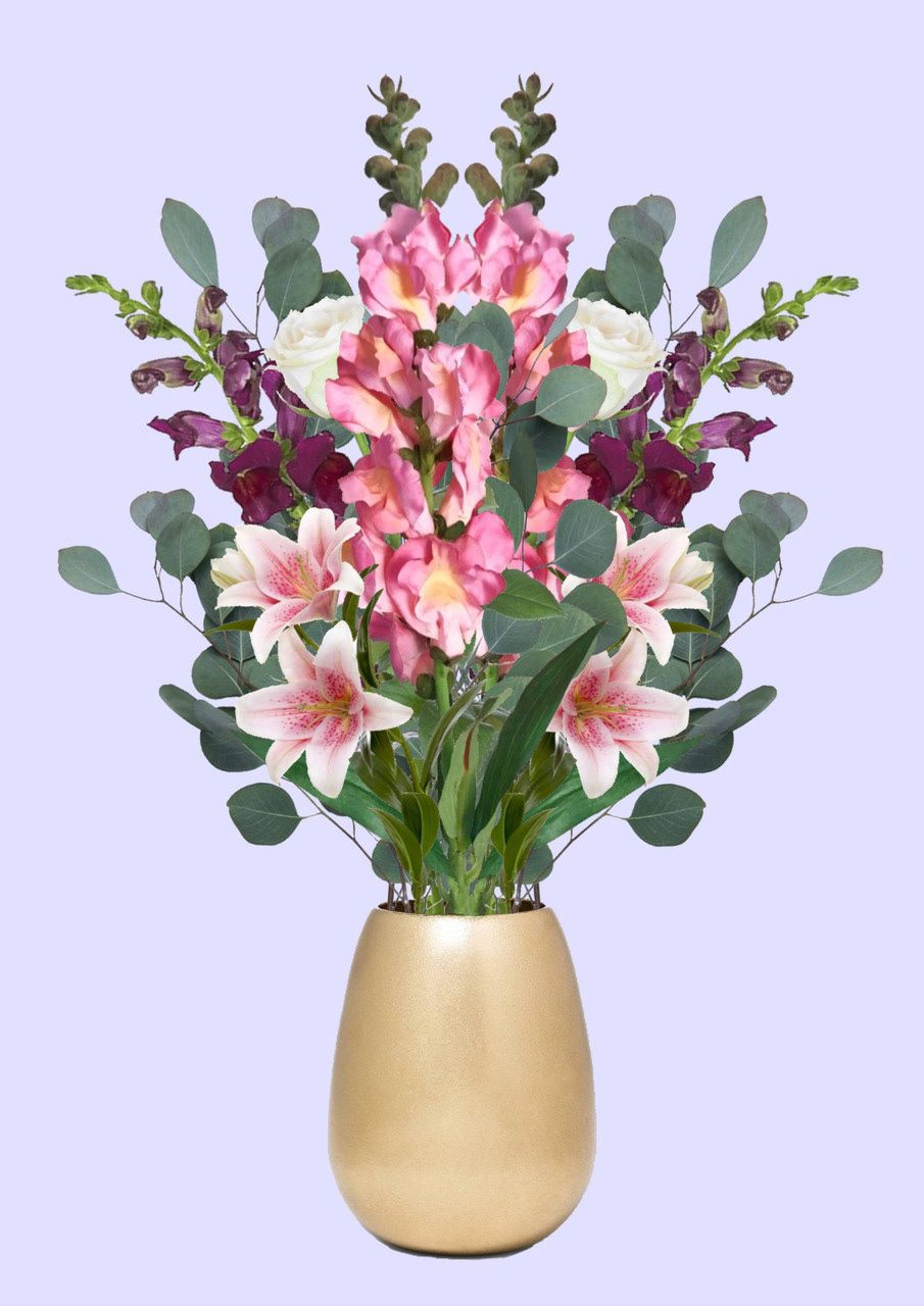 Digital Flower Bouquet: Symmetrical