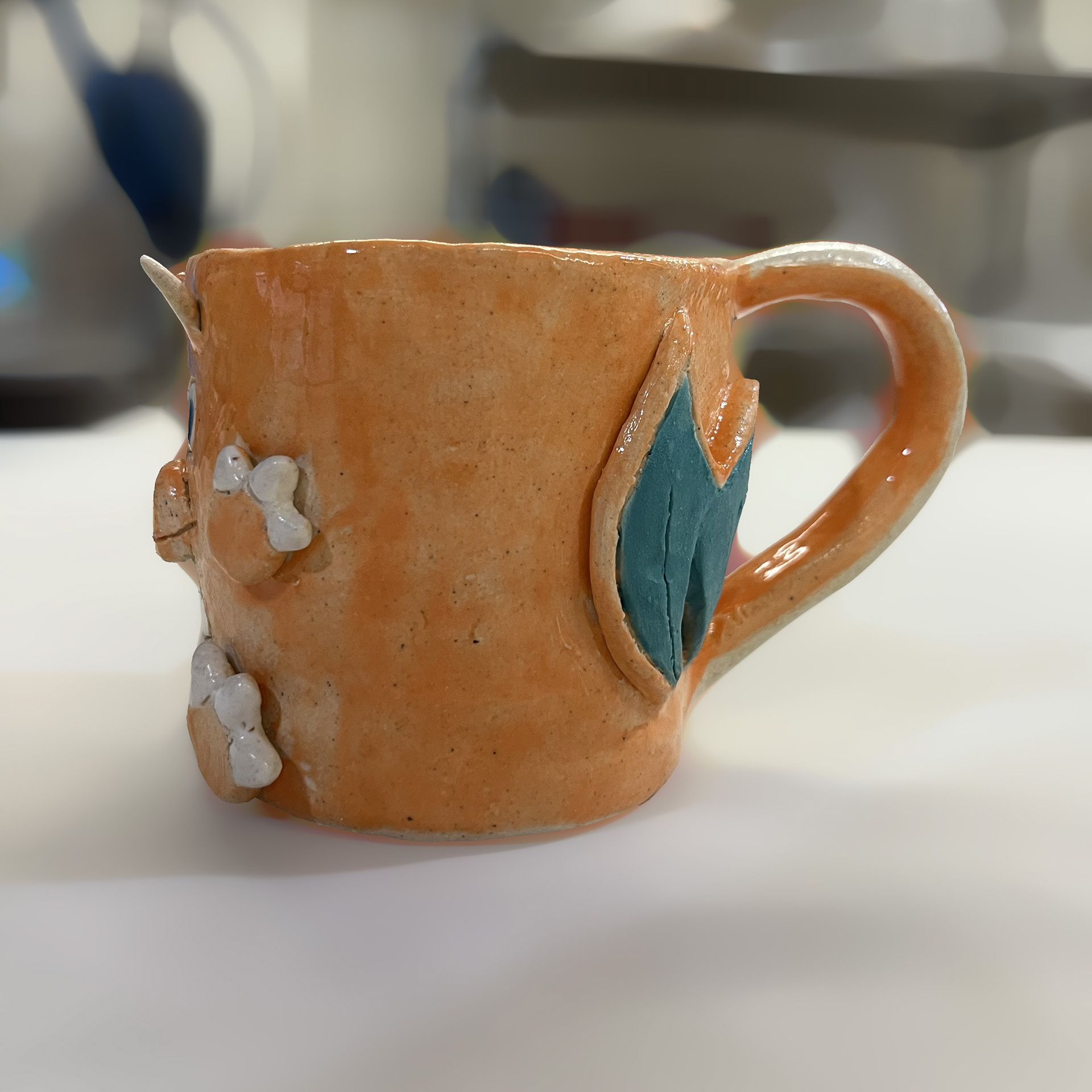 Drinking Vessel: Right View (Glazed)