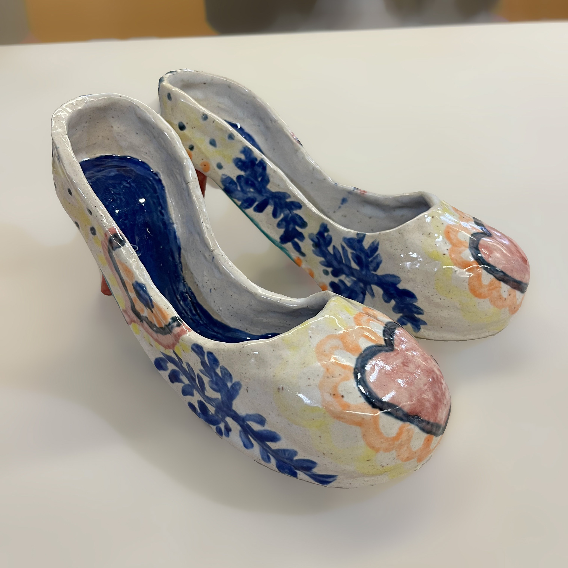 Glazed Heels: Left View