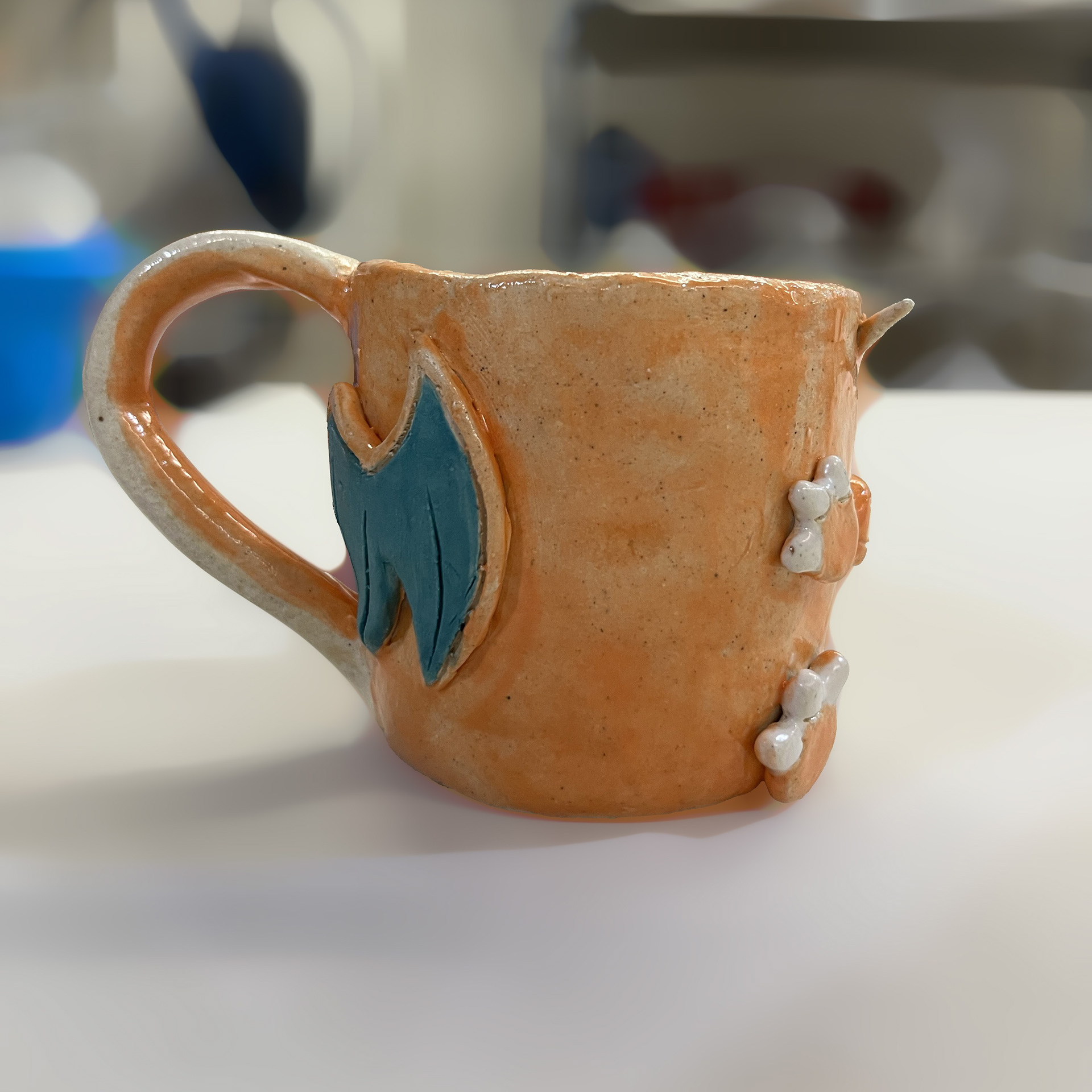 Drinking Vessel: Left View (Glazed)