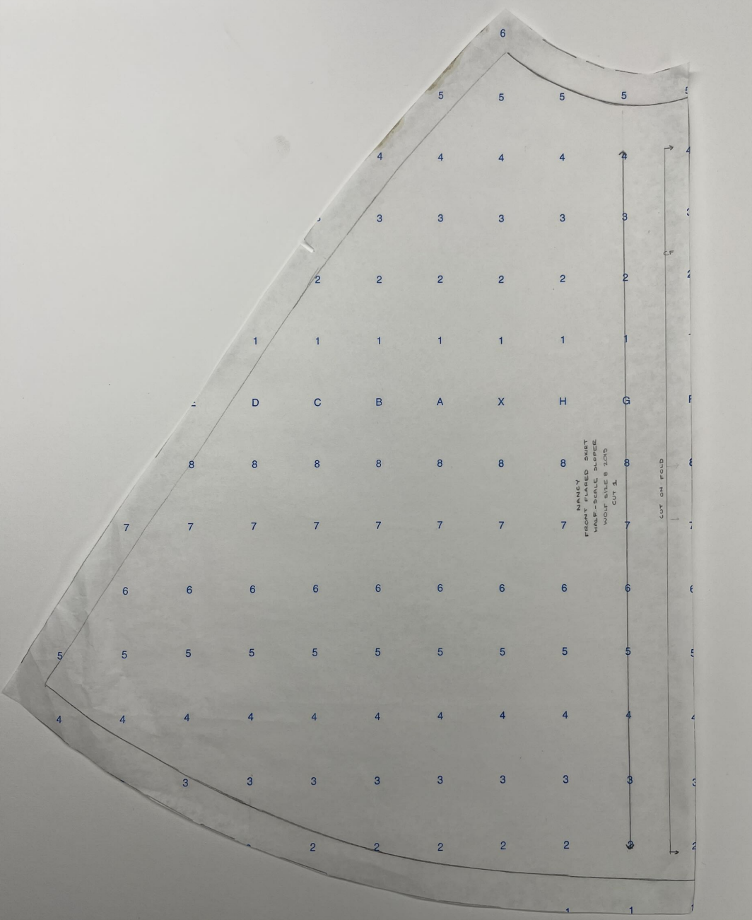 Front Flared Skirt