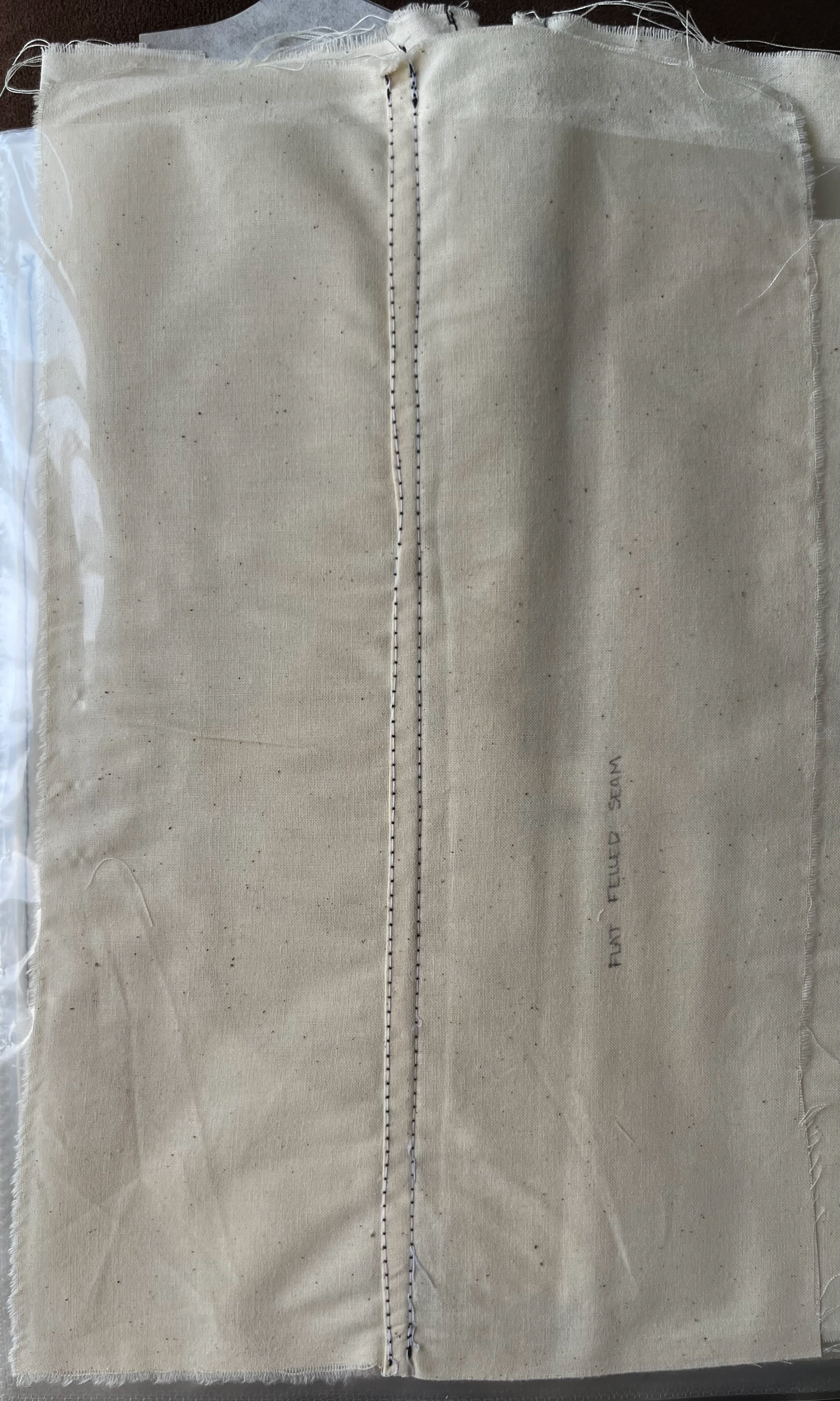 Seam Finishings: Flat Felled
